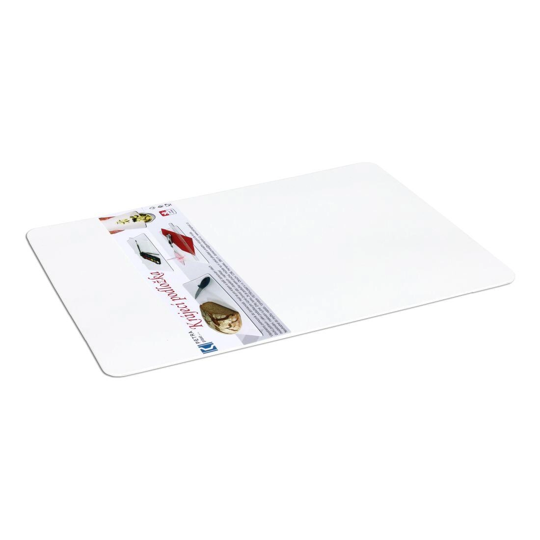 Levně PETRAplast Krájecí podložka 390 x 280 mm Barva: Bílá