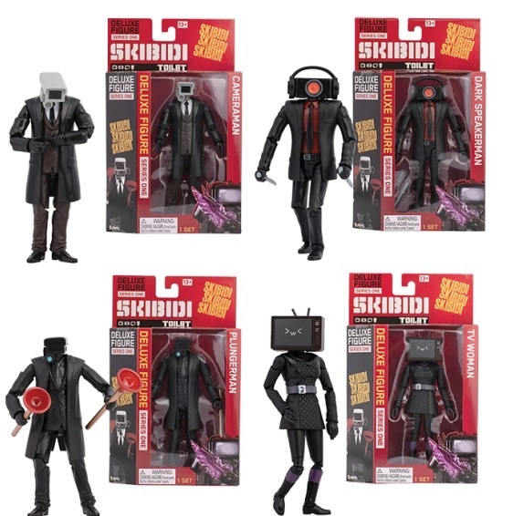 Levně Skibidi Toilet - DeLux sběratelské figurky 15 cm