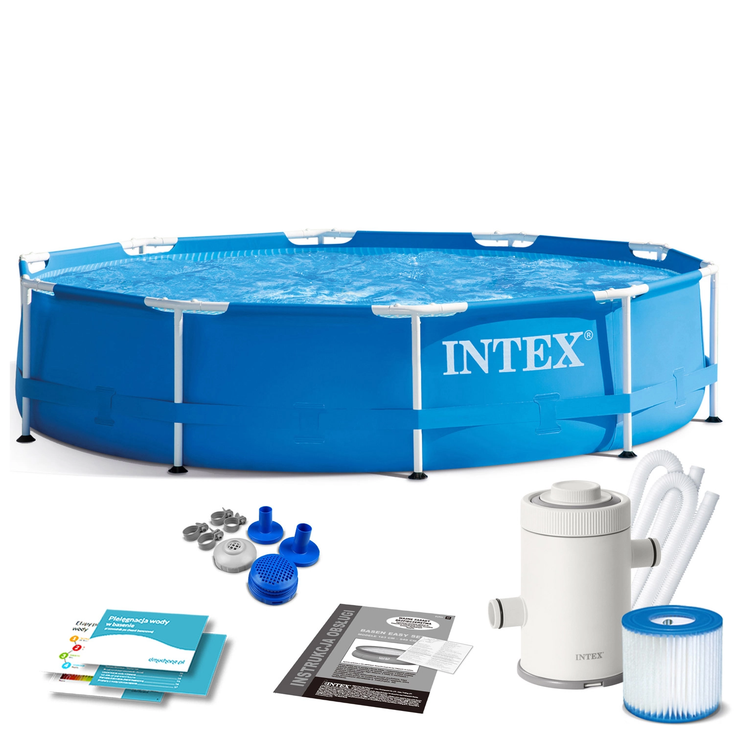 Levně Intex Metal Frame 3,05 x 0,76 m 9v1 28202GN