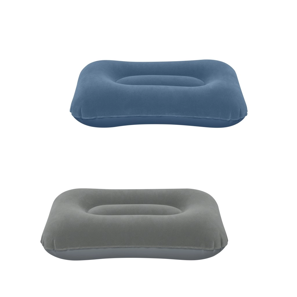 Levně Bestway 67121 mikroplyšový polštář Bestway modrý 42x26x10