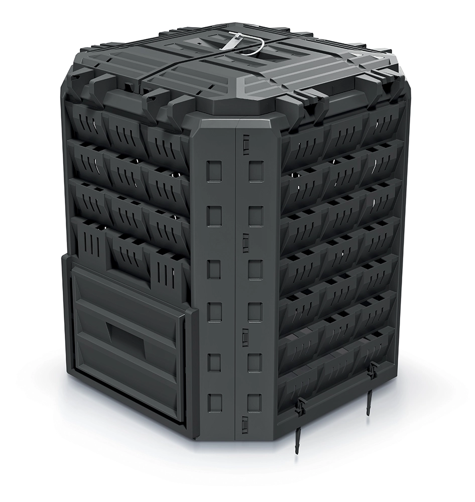 Kompostér Prosperplast Compobox 350 l černý