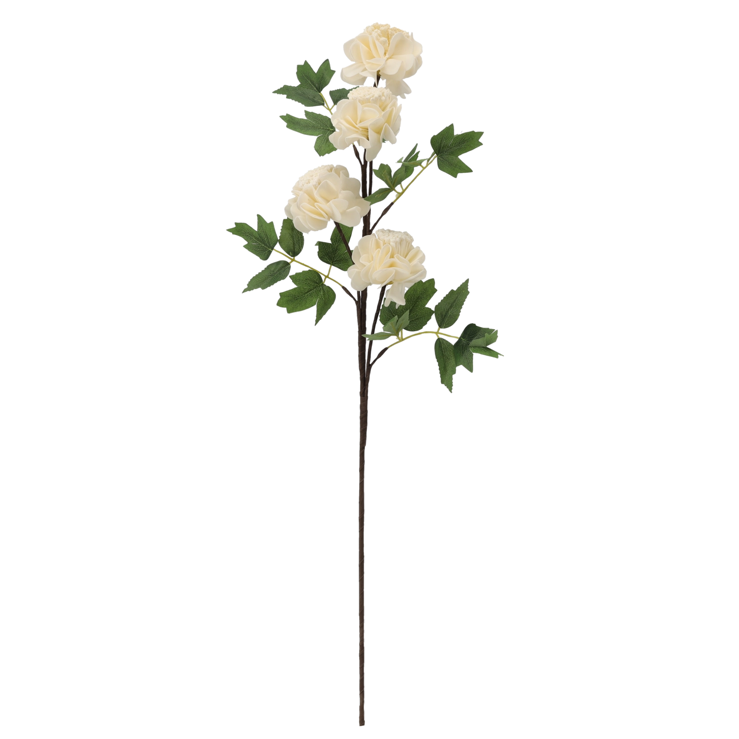 Levně Dekorativní květ třešeň se 4 květy 94 cm růžový
