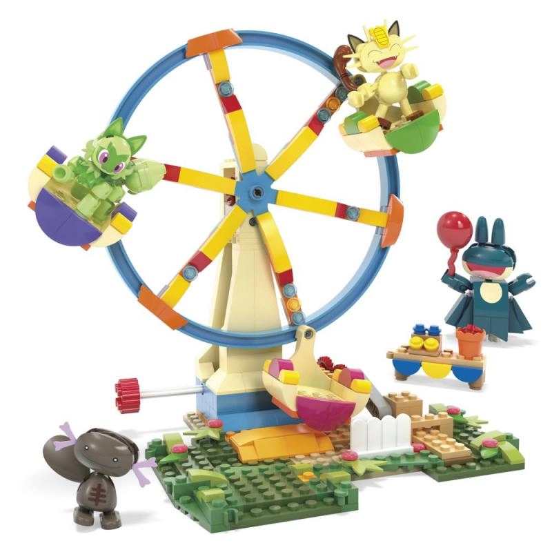 Levně Pokémon Mega Construction Set Ferris Wheel Fun - Ruské Kolo