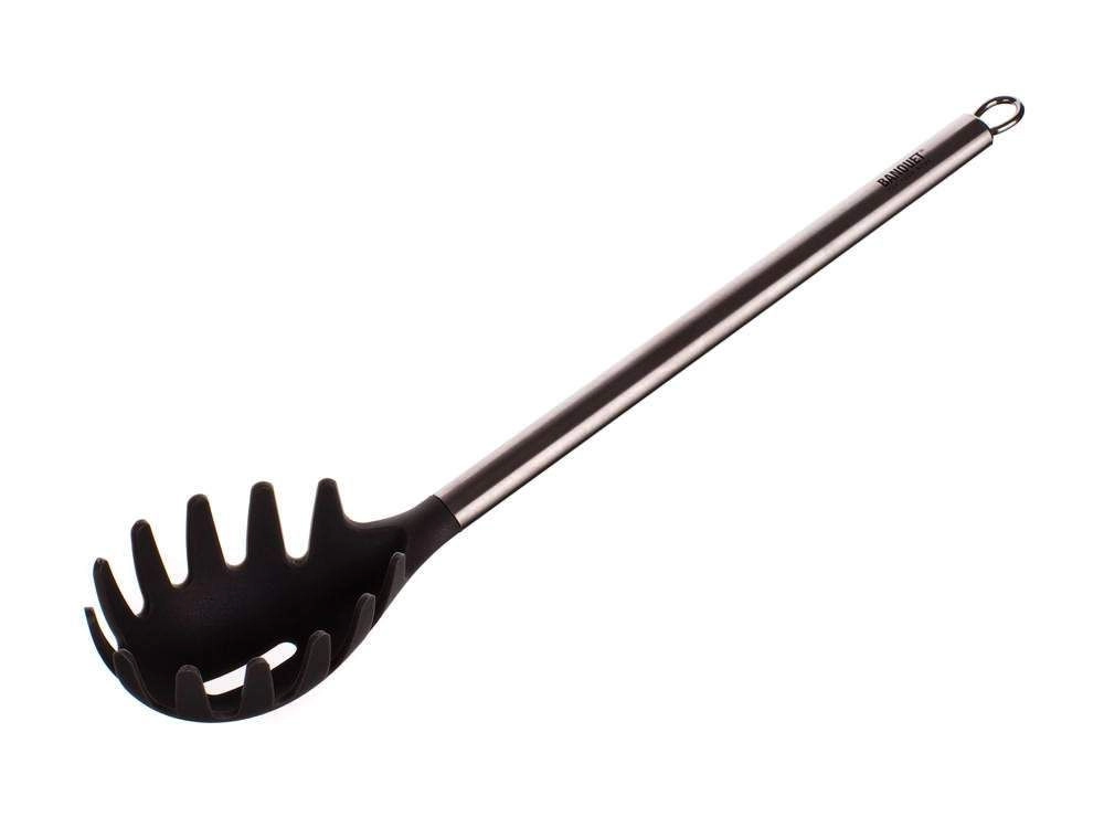 Levně BANQUET Naběračka na špagety AKCENT Black 32 cm