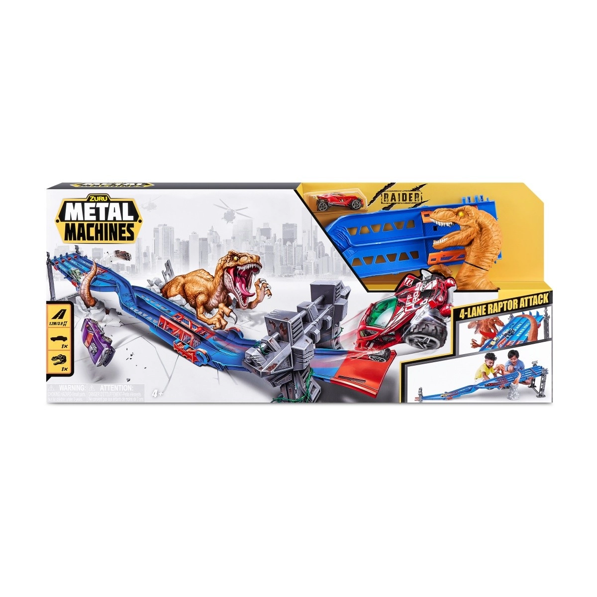 Levně Metal Machines Dráha Raptor Attack se 4 dráhami
