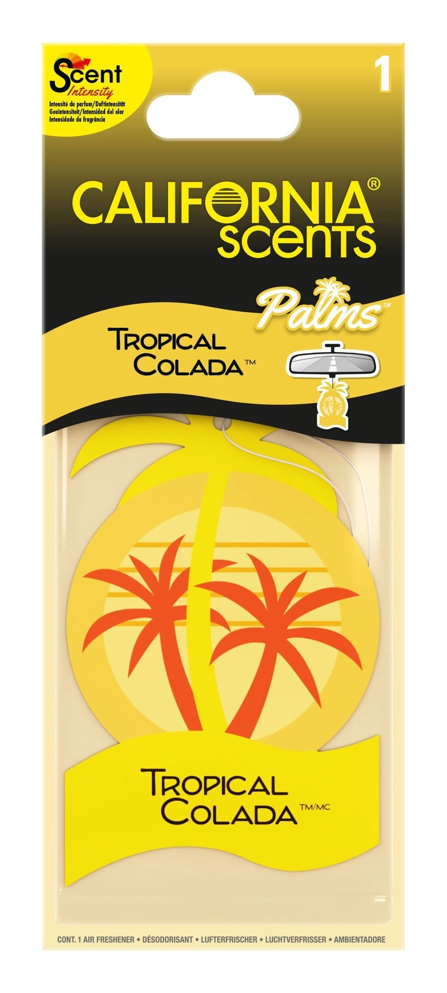 Levně Osvěžovač vzduchu California Scents Palms Tropical Colada