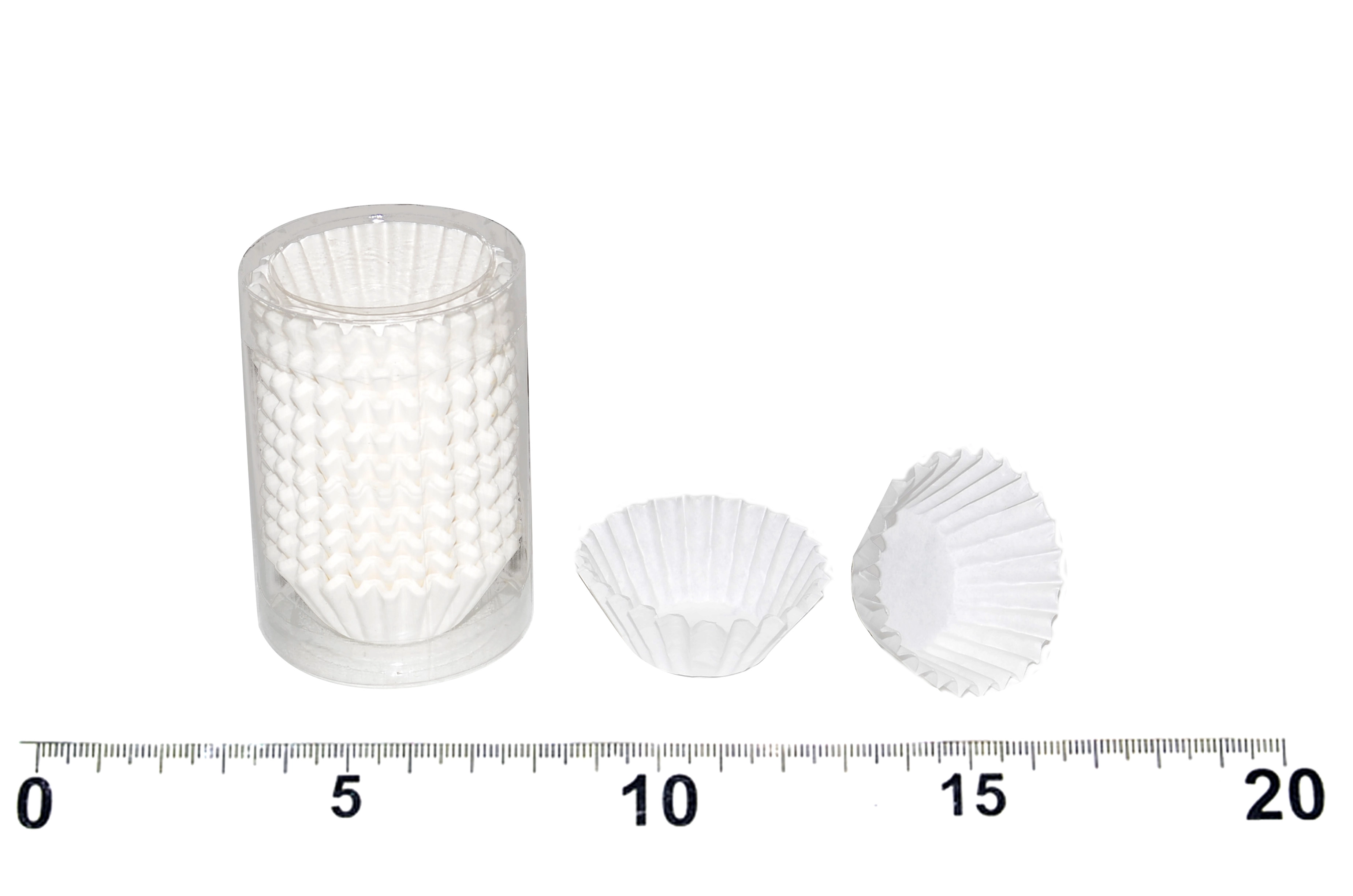 Levně Wiky Košíčky bílé 6cm 3cm v.1,5cm 200ks