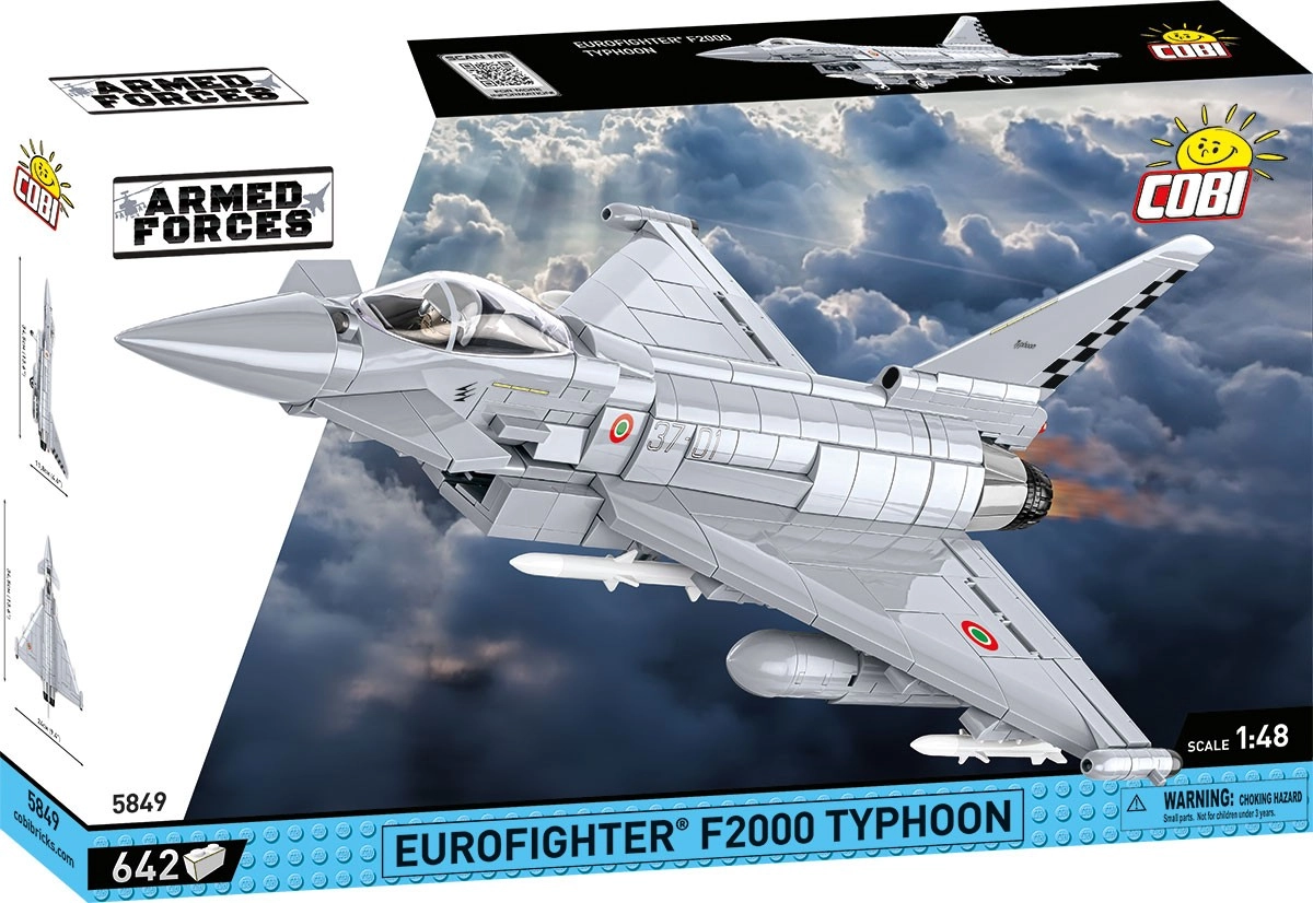 Levně COBI 5849 Armed Forces Víceúčelový stíhací letoun Eurofighter TYPHOON
