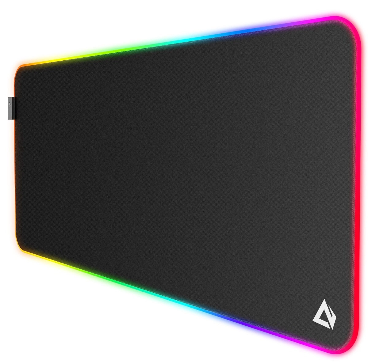 Levně Aukey RGB herní podložka pod myš a klávesnici XXL 900 × 400 × 4 mm