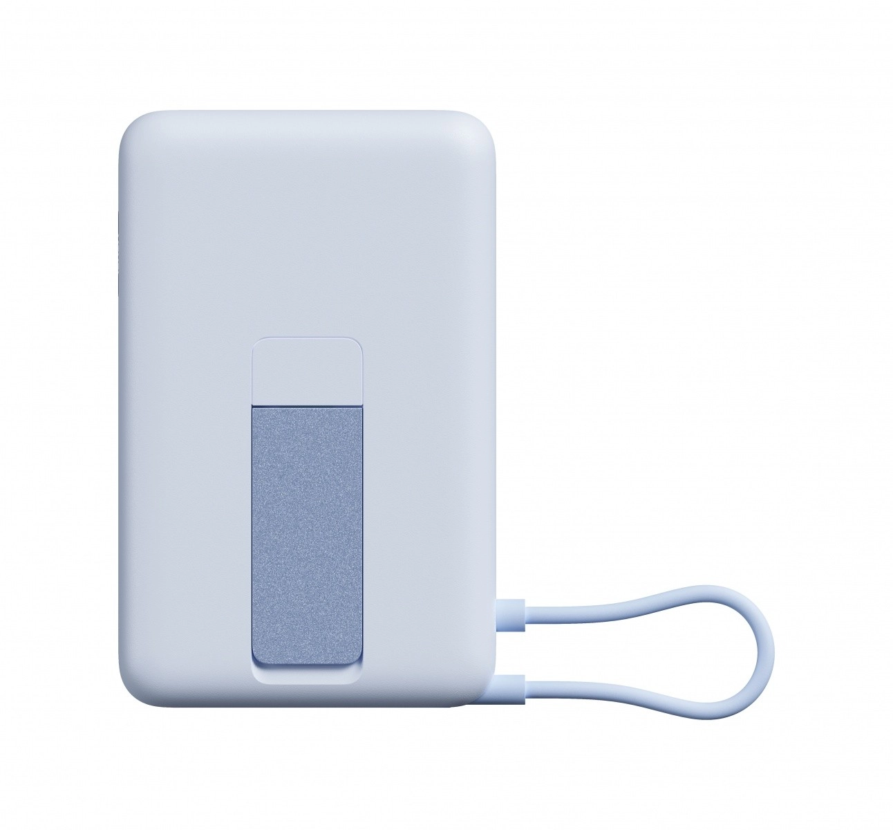 Magnetická powerbanka s podstavcem 10000 mah xiaomi – modrá
