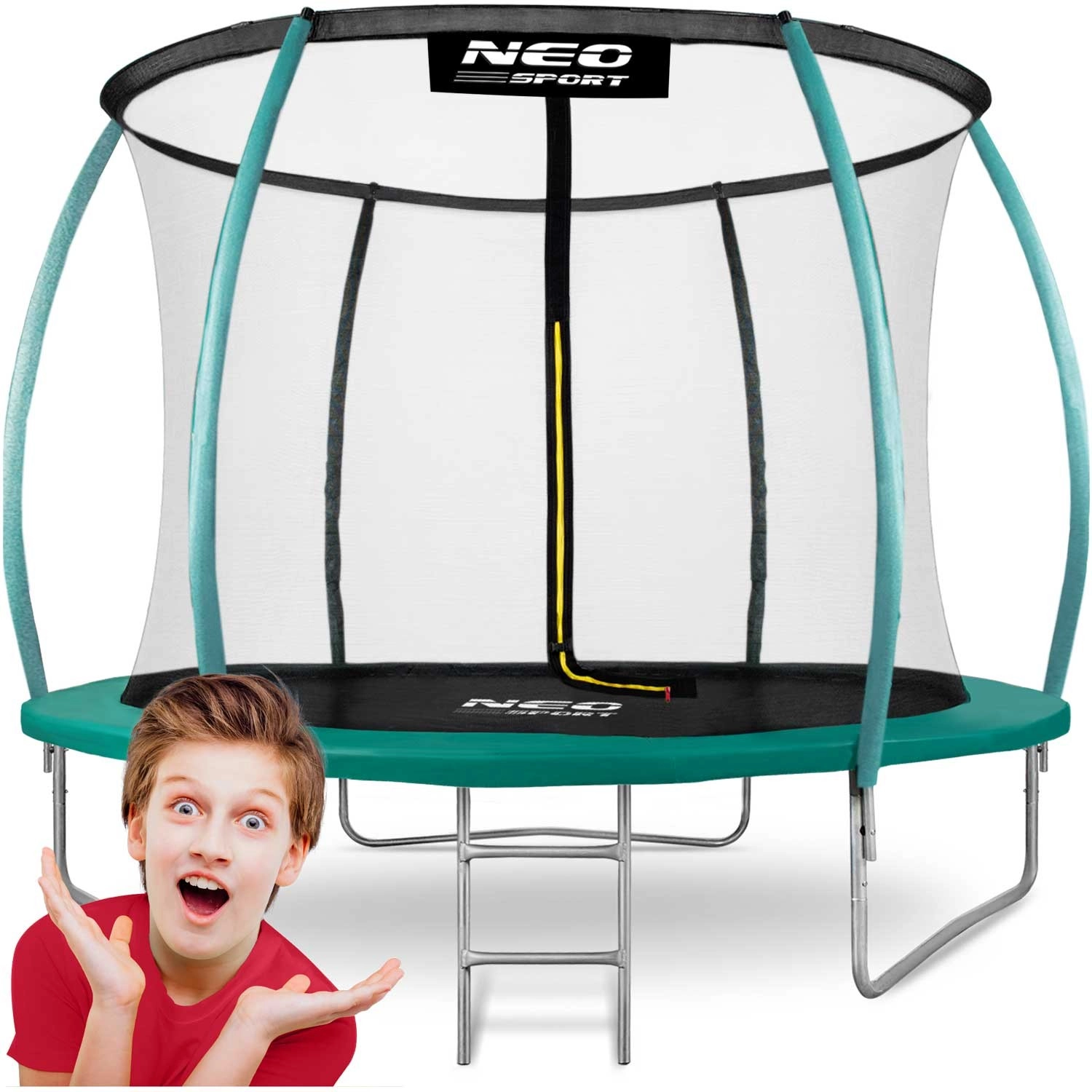 Levně Neo-Sport profilovaná 252 cm + ochranná síť
