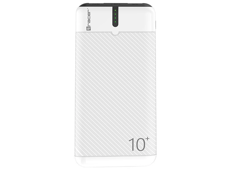 Powerbanka Tracer EnerGo 10000 mAh bílá/černá