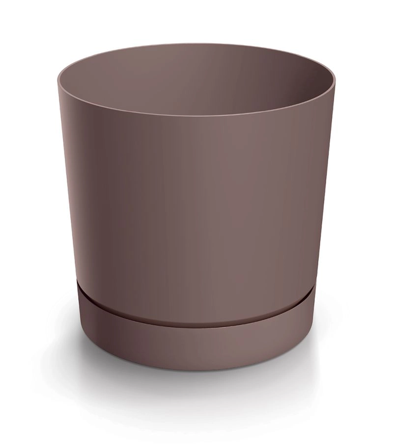 Levně Prosperplast Květináč TUBO P 23,9cm marsala