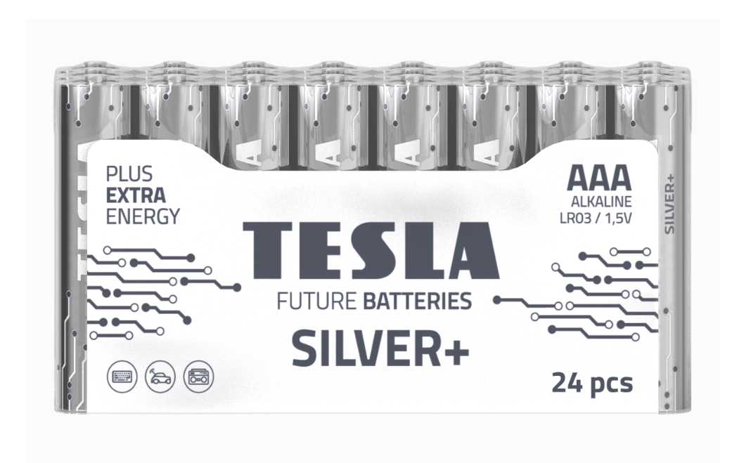 Levně TESLA SILVER+ AAA 24ks 1099137216
