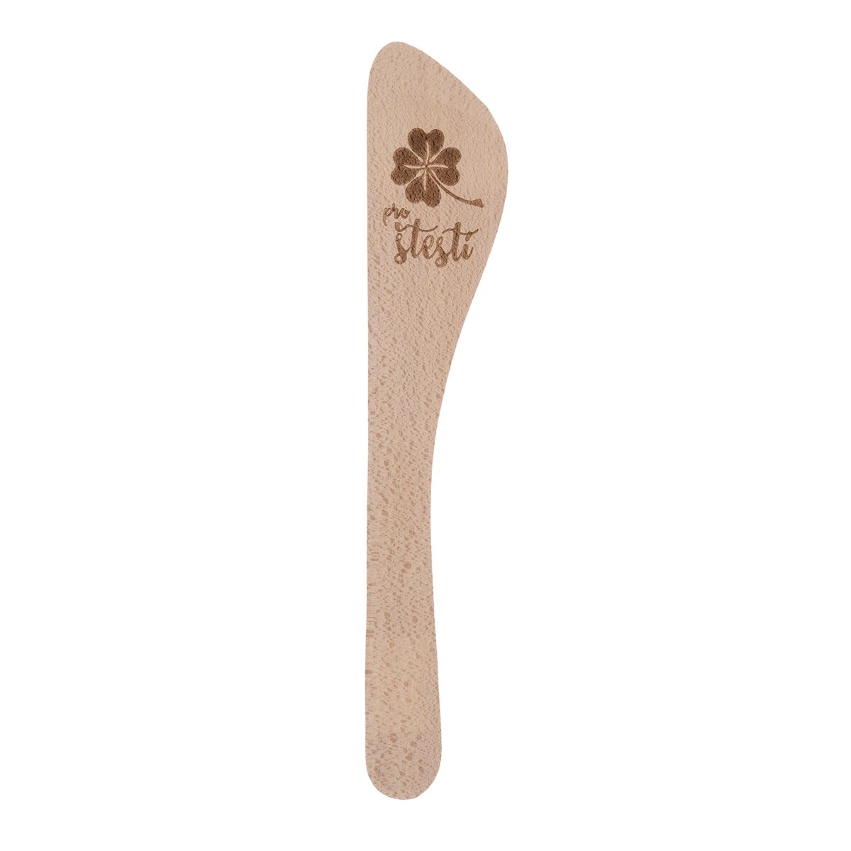 Levně Obracečka dřevo ,, pro štěstí,, 30 cm