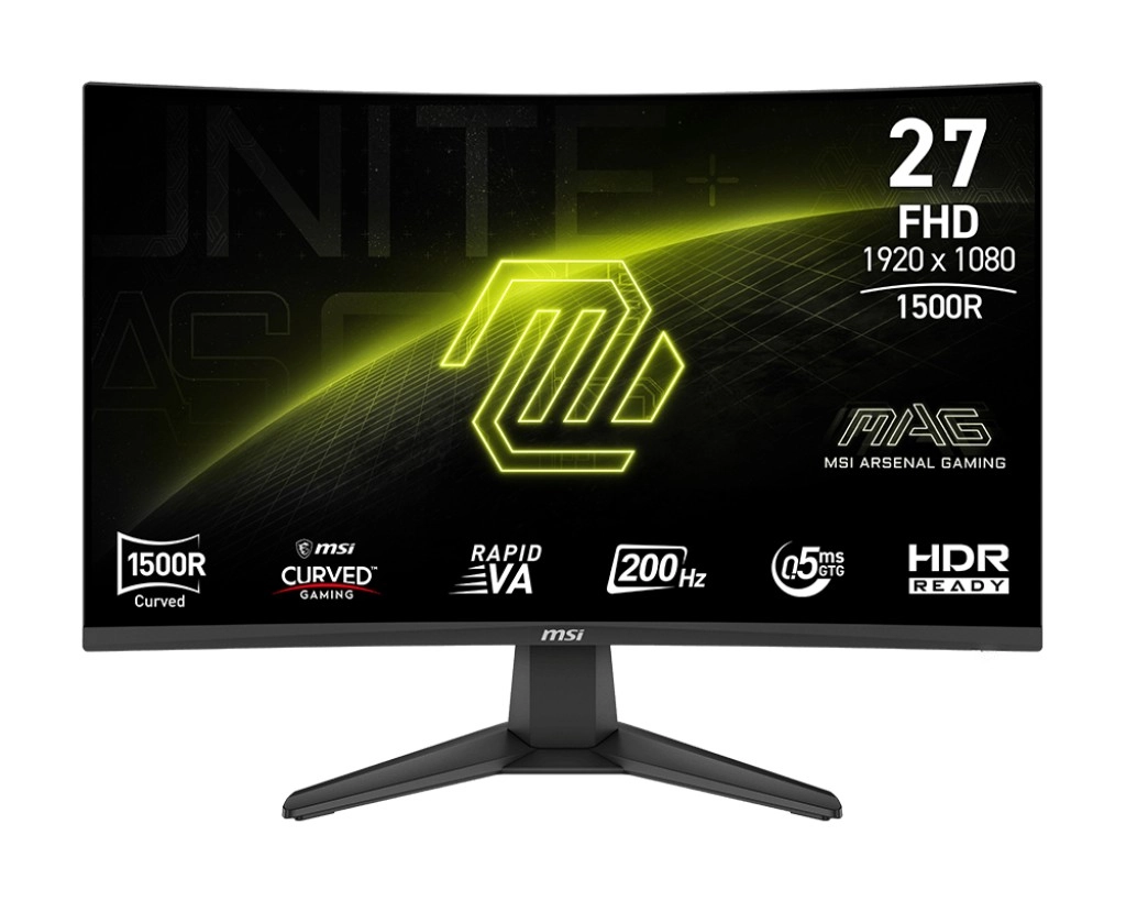 Levně Zakřivený 27" herní monitor MAG 276CF E20, Full HD, 200 Hz, černý