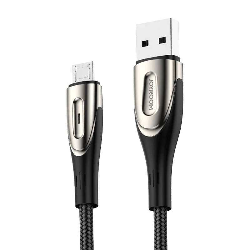 Joyroom Sharp S-M411 USB na USB-C 3A, 2m, černý