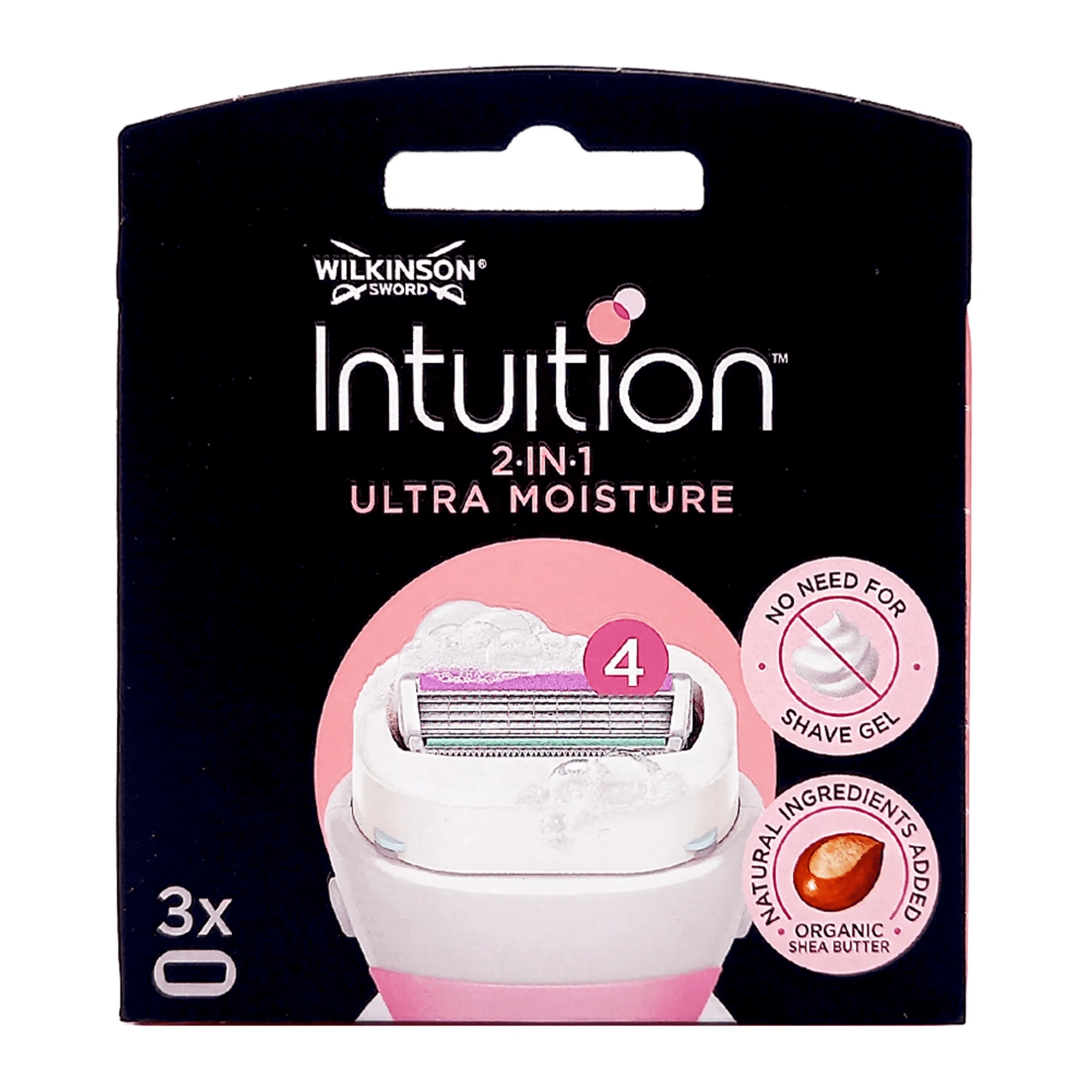 Levně Wilkinson Sword Intuition Ultra Moisture 3 ks
