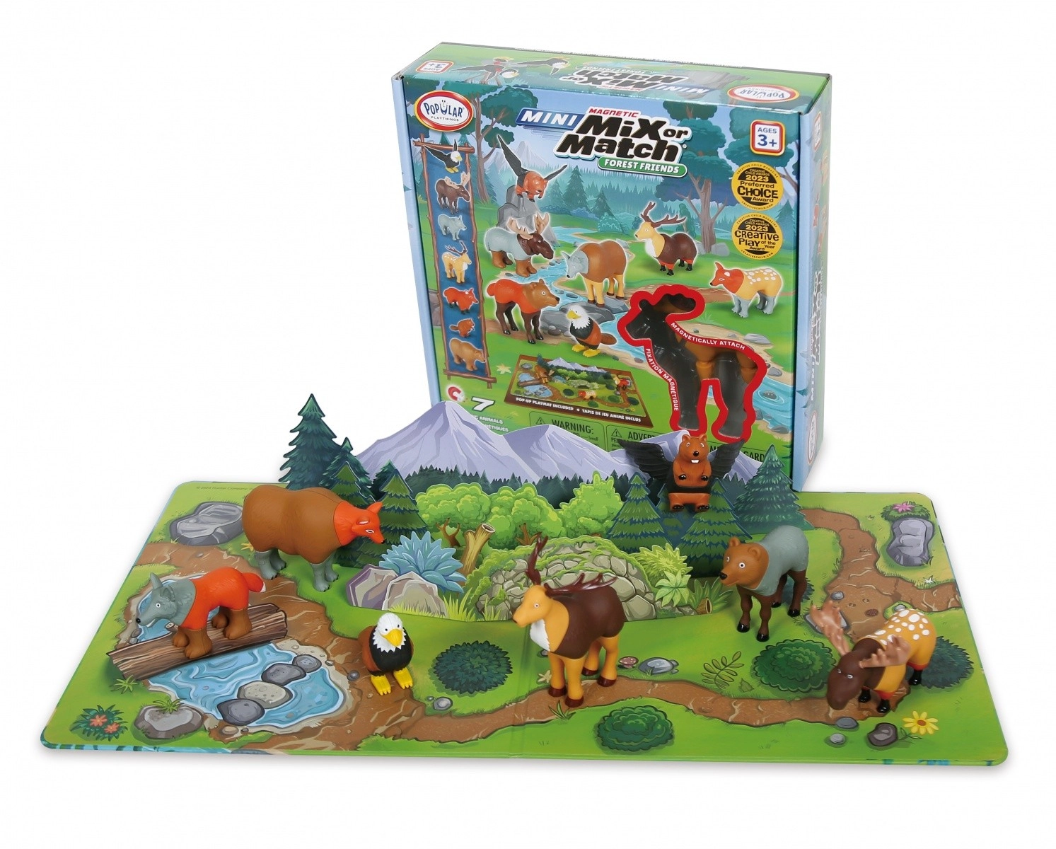 Levně MalBlo Magnetic Mini – lesní zvířata