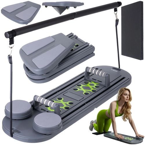 Levně Multifunkční pilates deska TRIZAND s úchyty 97 × 35 cm