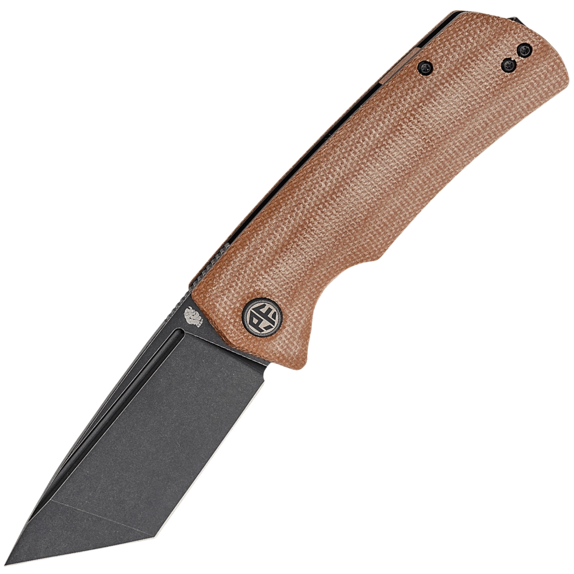 Levně Petrified Fish PFP01T Beluga Black Stonewash K110 Hnědá Micarta PFP01TKMDW