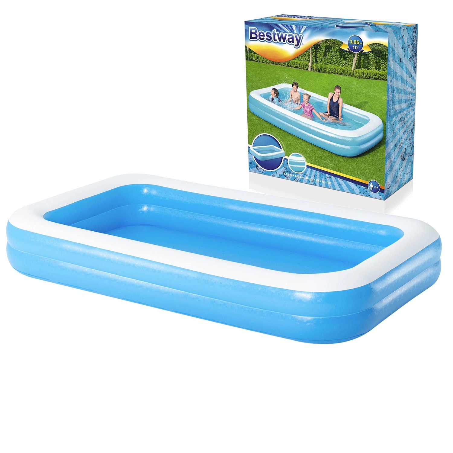 Bestway 54150 Nafukovací bazén 305 x 183 x 46 cm