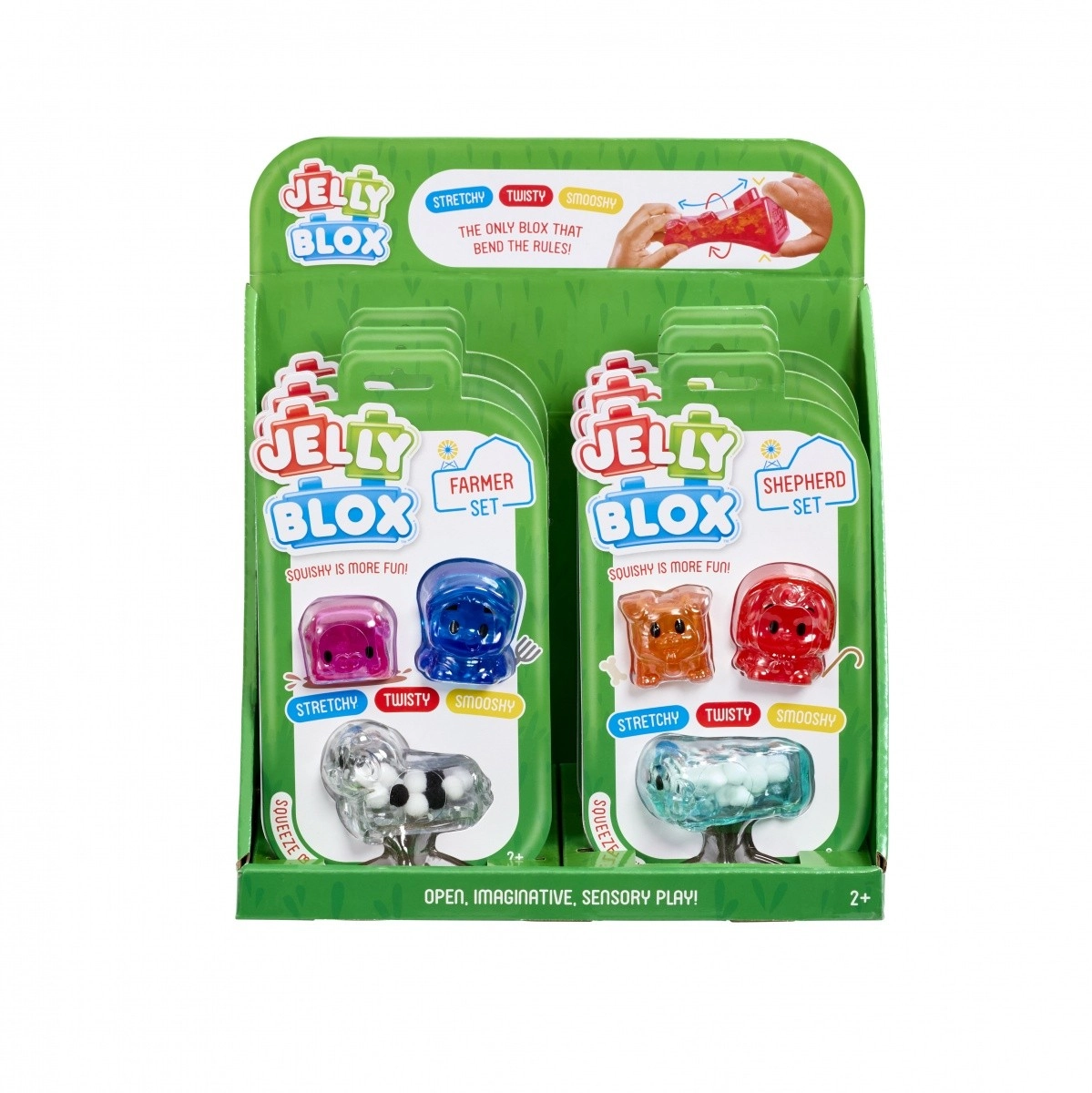 Levně Sada figurek Jelly Blox Farm Friends mix