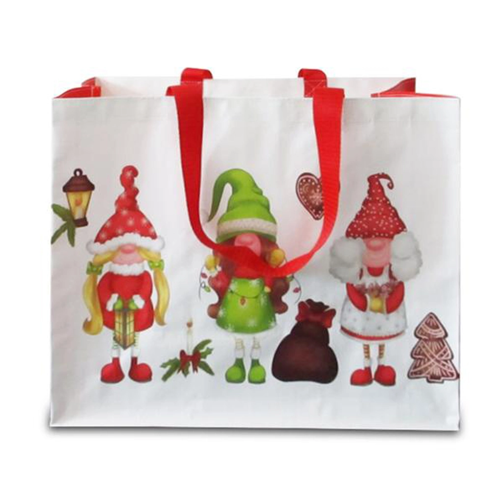 Levně TORO Nákupní taška 43x37x21.5cm elfíci