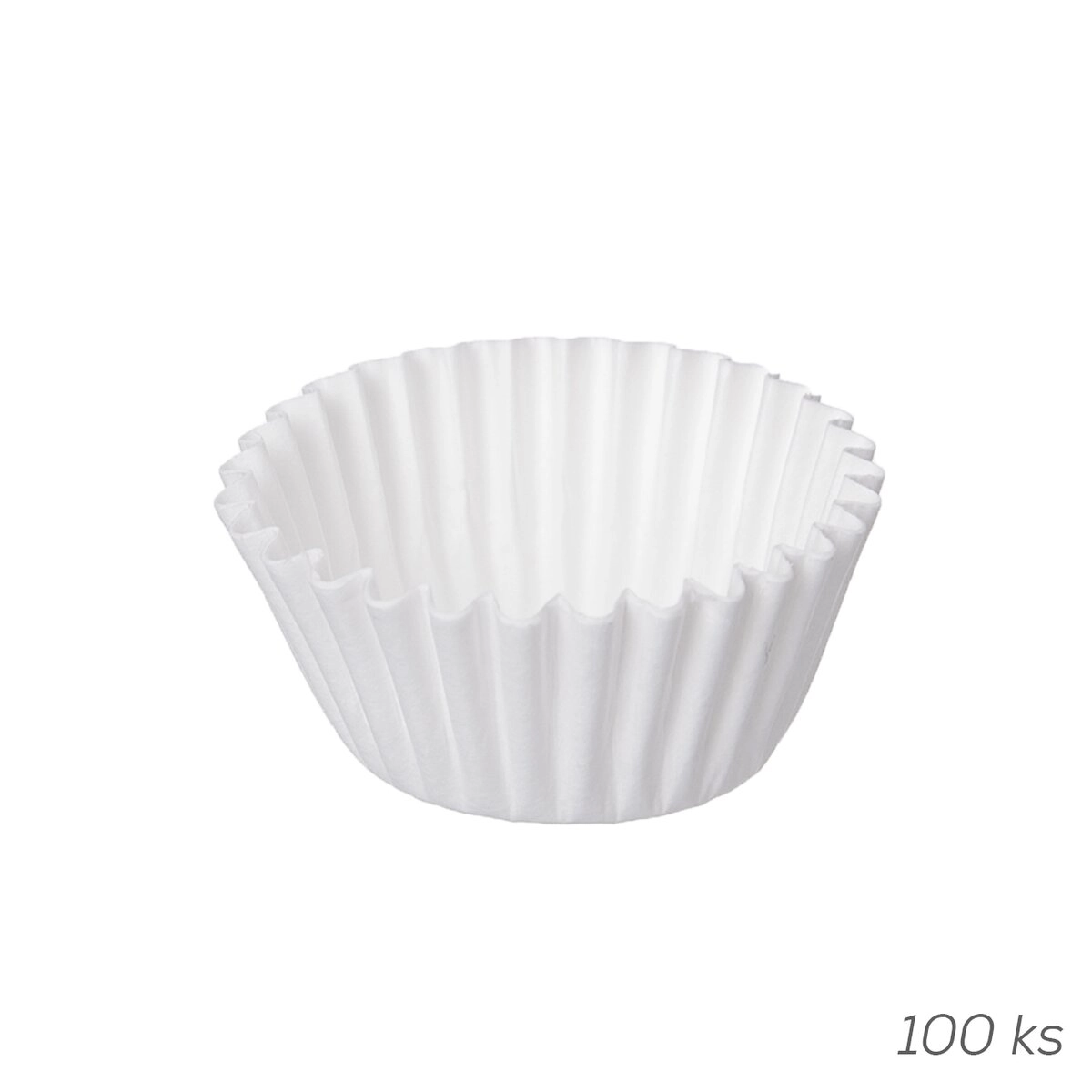 Levně Orion košíčky na muffiny bílé dna 3,5 cm 100ks
