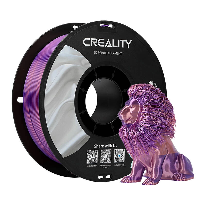 Levně Creality CR-Silk PLA fialová 1 kg, 1,75 mm