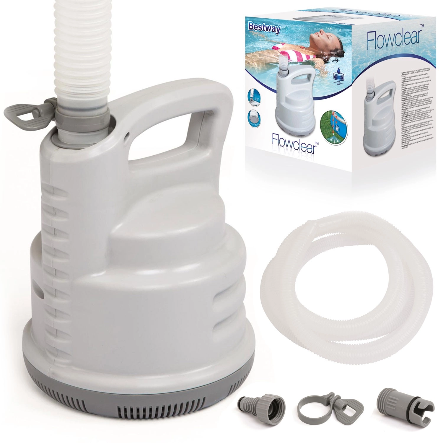 Levně Bestway 58230 Bazénové čerpadlo vypouštěcí 3028 l/hod
