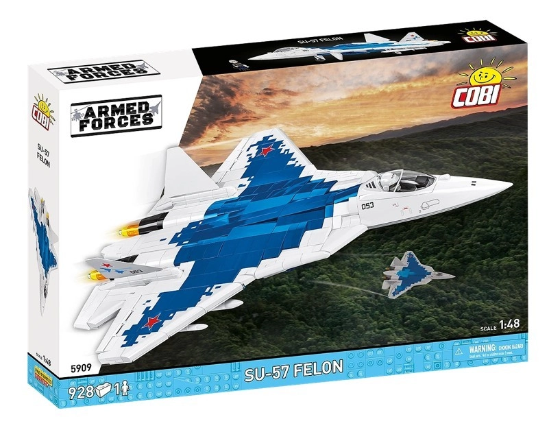 Levně Cobi 5909 Armed Forces SU-57 Felon, 1:48, 928 k, 1 f