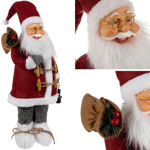 Levně Ruhhy 22352 Vánoční Santa Claus 45 cm