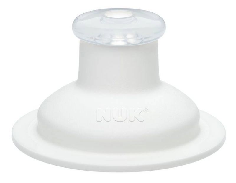 Levně Nuk First Choice náhradní pítko PushPull silikonové bílé