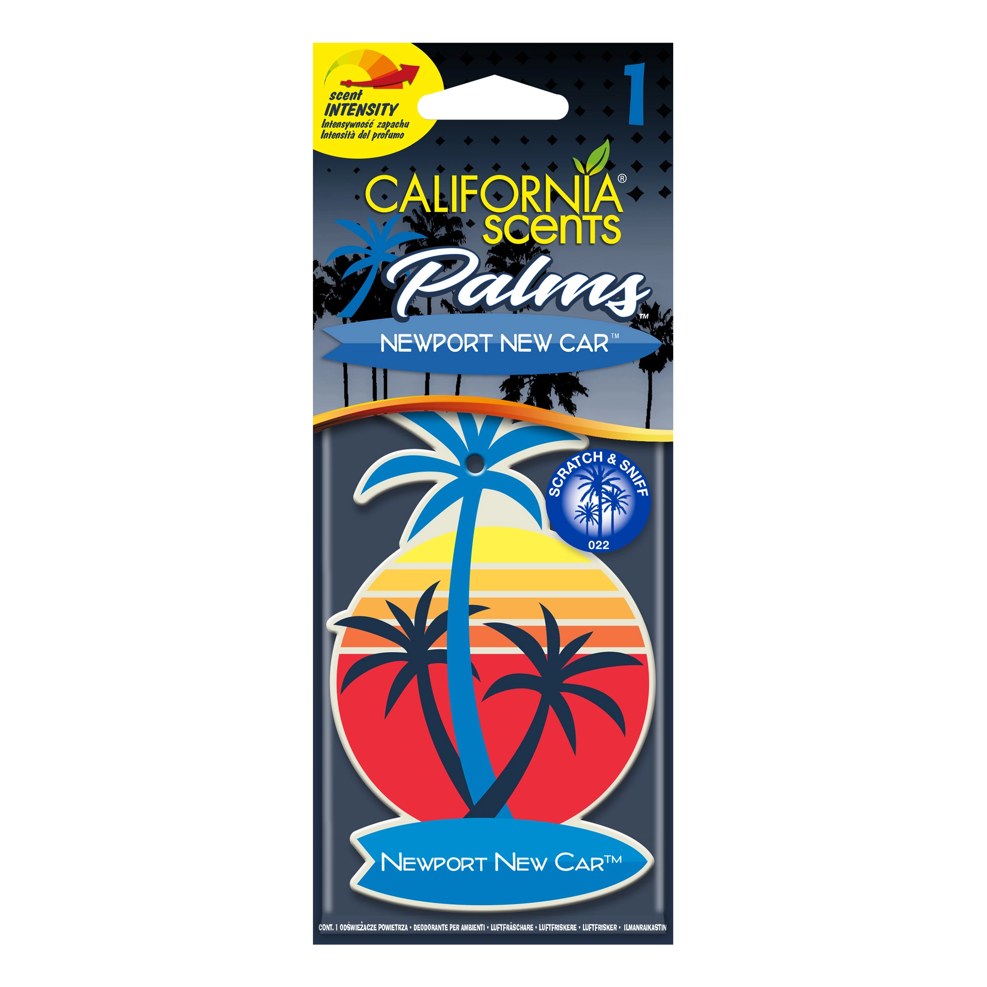 Levně California Scents Palms Newport New Car