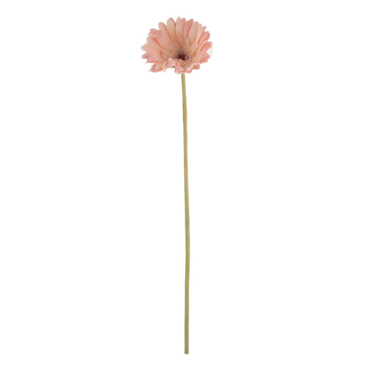 Levně Umělá květina gerbera růžová 61 cm