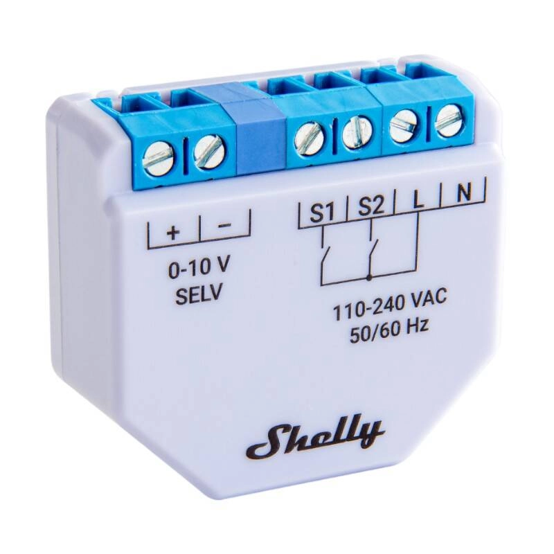 Levně Shelly Plus 0-10V Dimmer - stmívací modul (WiFi)