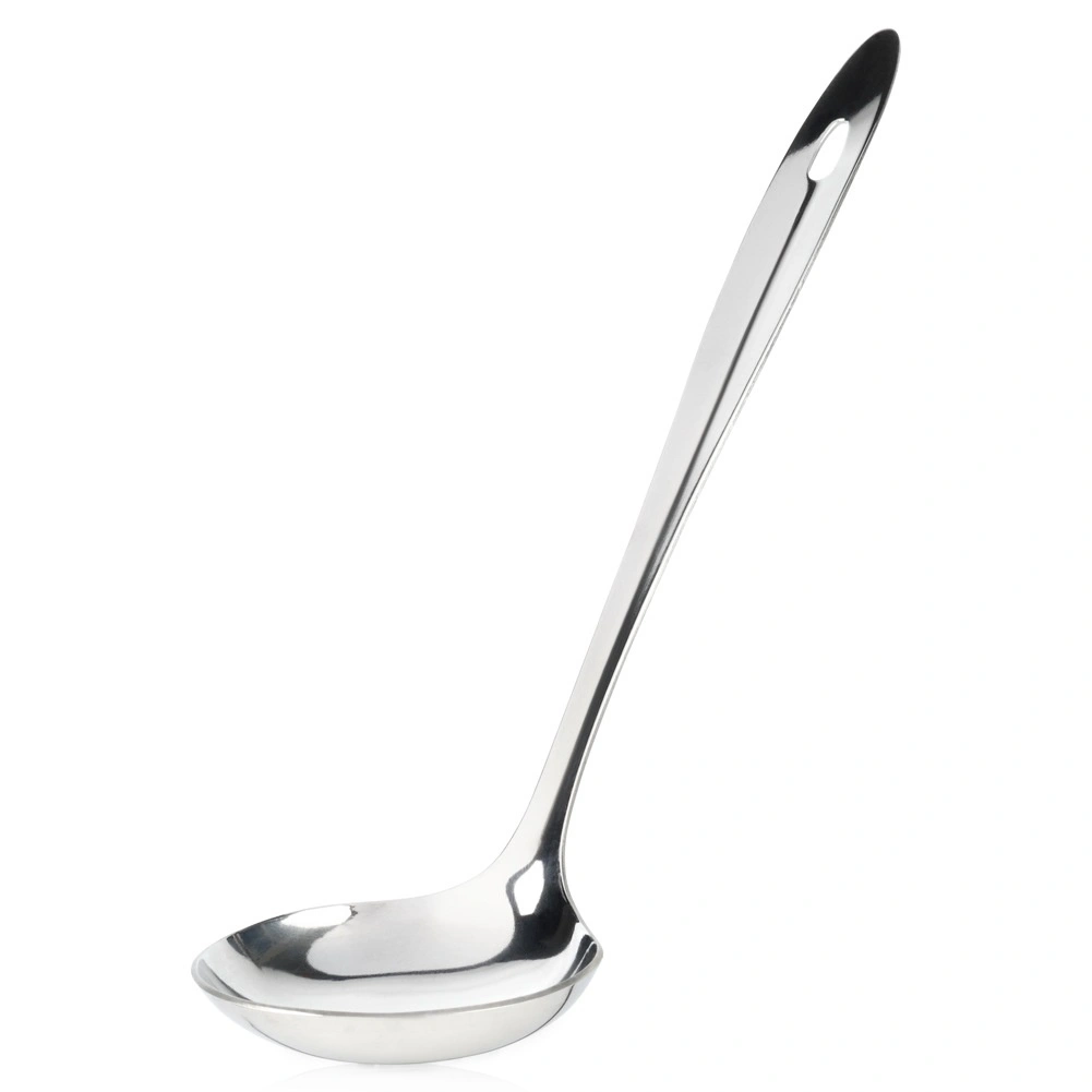 Levně Vilde nerezová kuchyňská naběračka 80 ml 29 cm