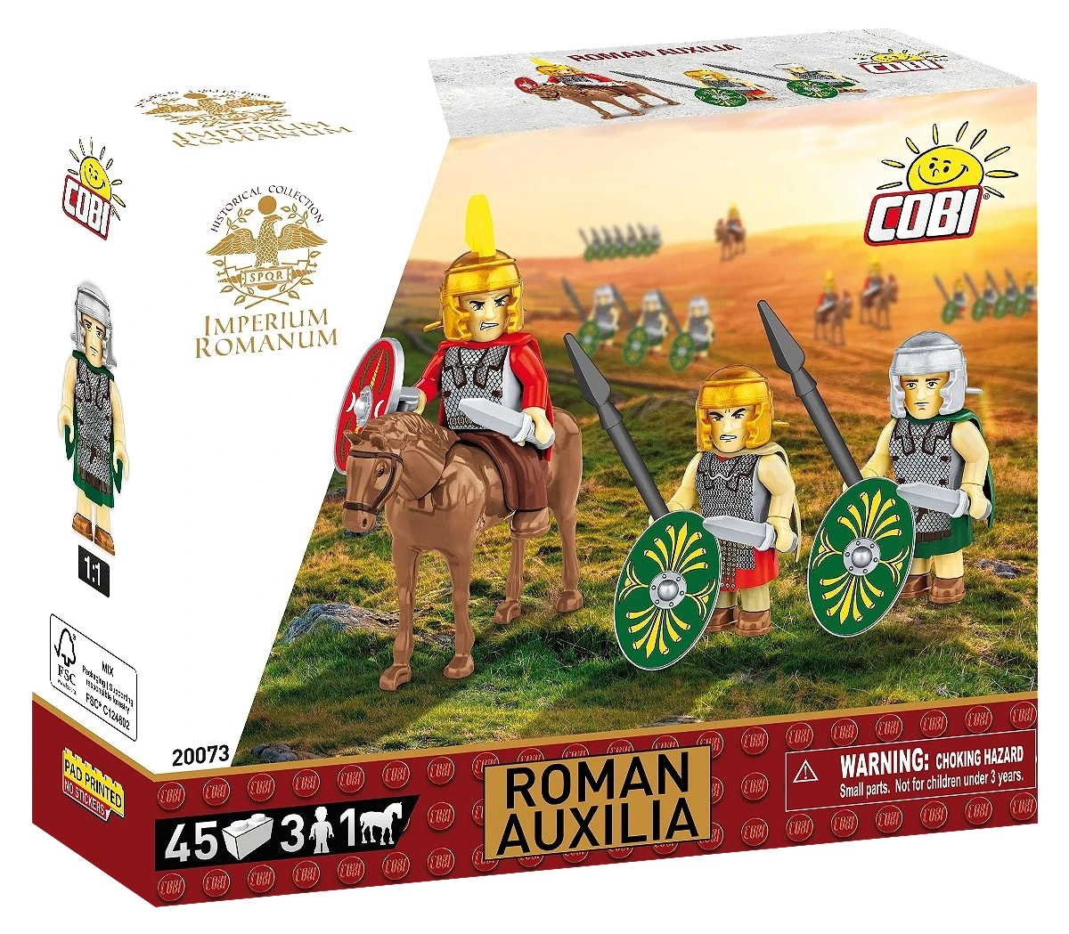 Levně Cobi 20073 IR Římské Auxilia, 45 k, 4 f
