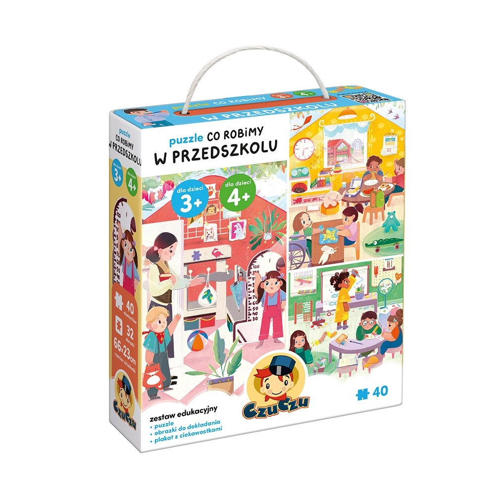 Levně Puzzle Co děláme ve školce