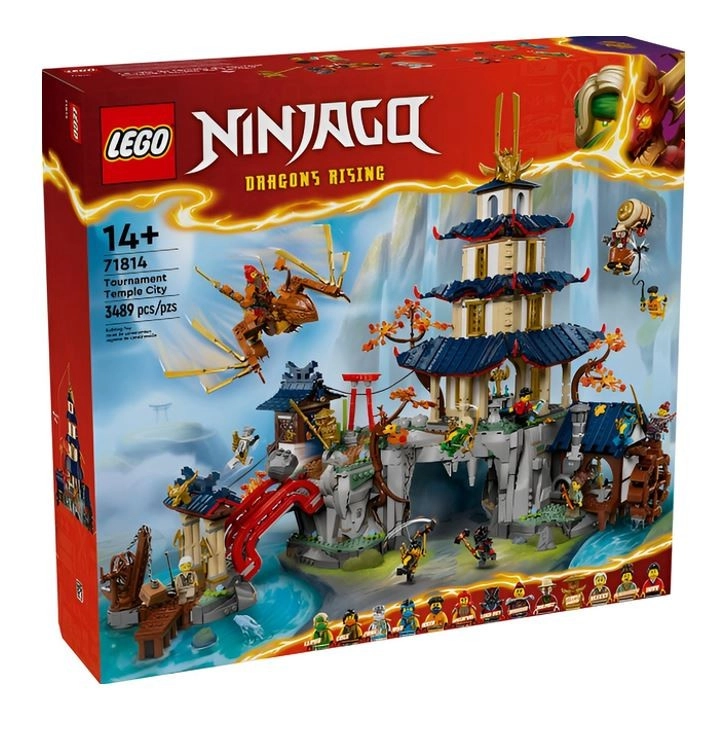 LEGO® NINJAGO® 71814 Turnaj v chrámovém městě
