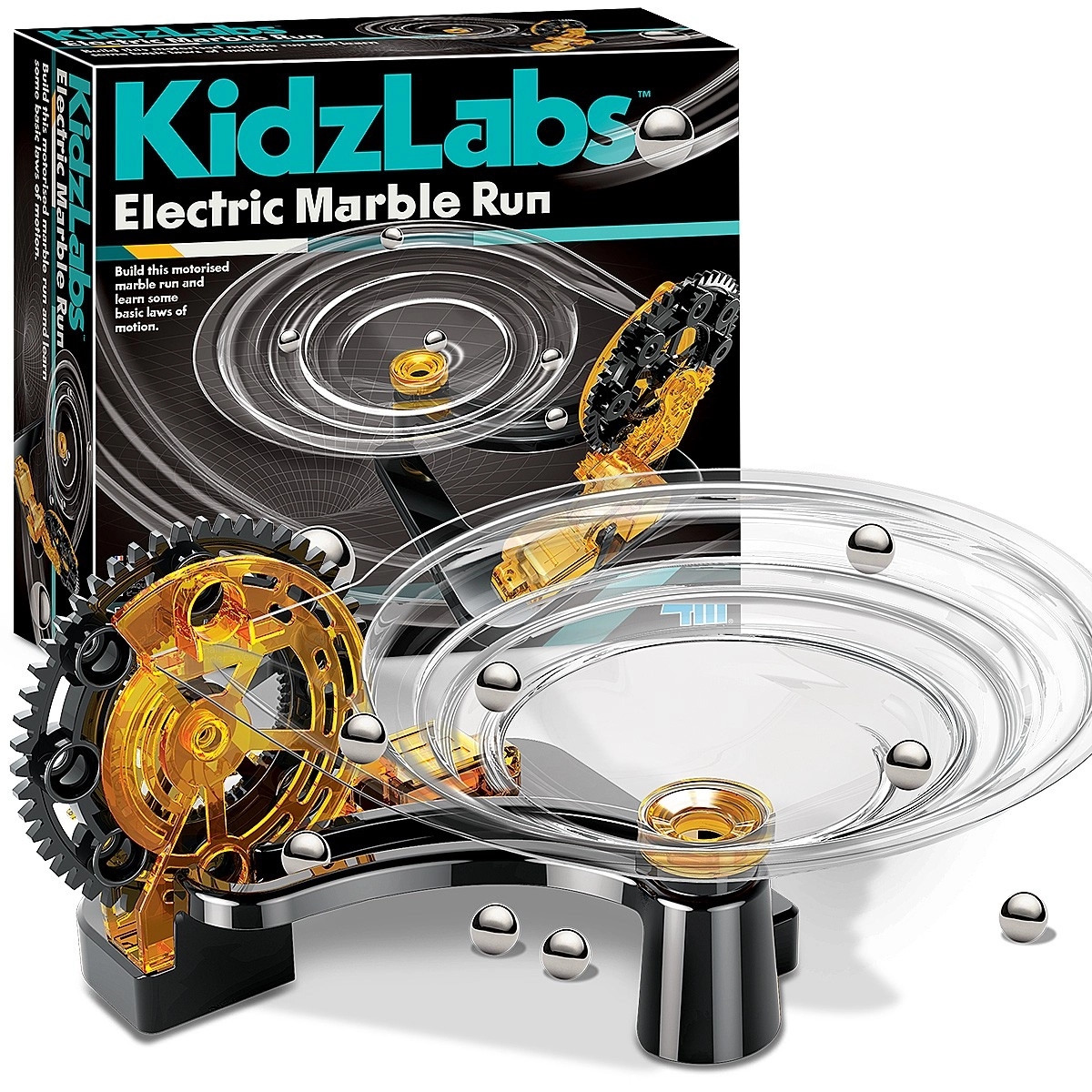Levně KIDZLABS Elektrický kuličkový dráhový set