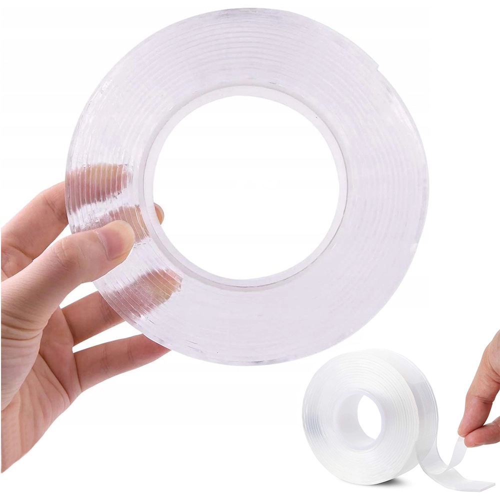 Levně Malatec Oboustranná nano lepicí páska 30 mm x 3 m transparentní