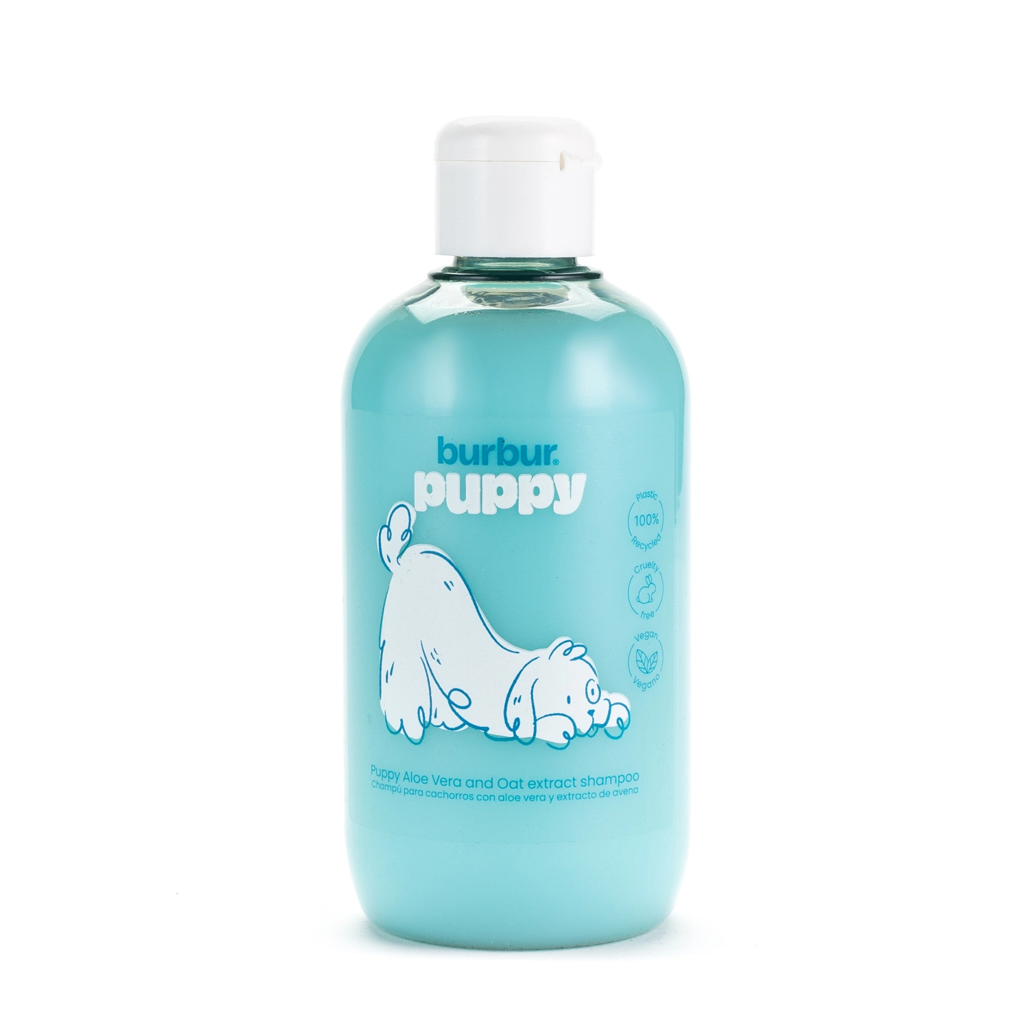 Levně Burbur šampon pro štěňata s aloe vera a ovesnými vločkami 400 ml