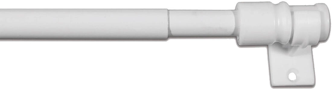 Levně tyč vitrážová CAFE teleskopická 75-135cm, kov, bílá 704473