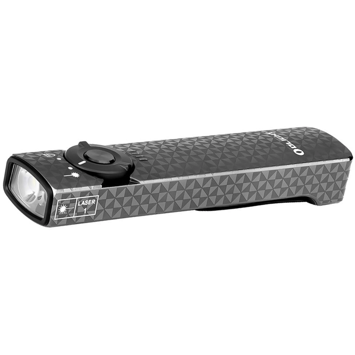 Levně Olight Arkfeld Pinwheel Gunmetal Grey kapesní svítilna se zeleným laserem