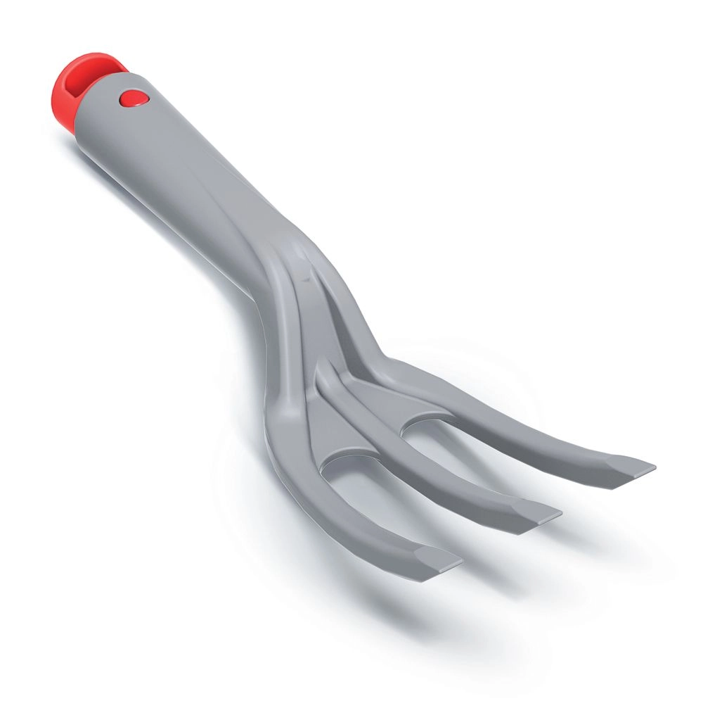 Levně Kultivátor R CULTIVATOR PLUS 27 cm (odolný ABS plast) - barva: šedá