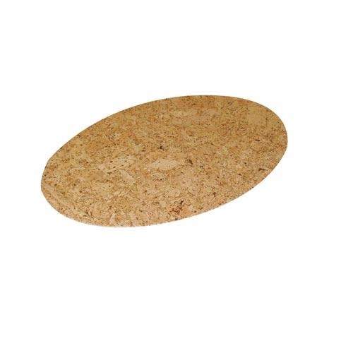 Levně MAT prostírání kruh 15cm hladký korek 6ks