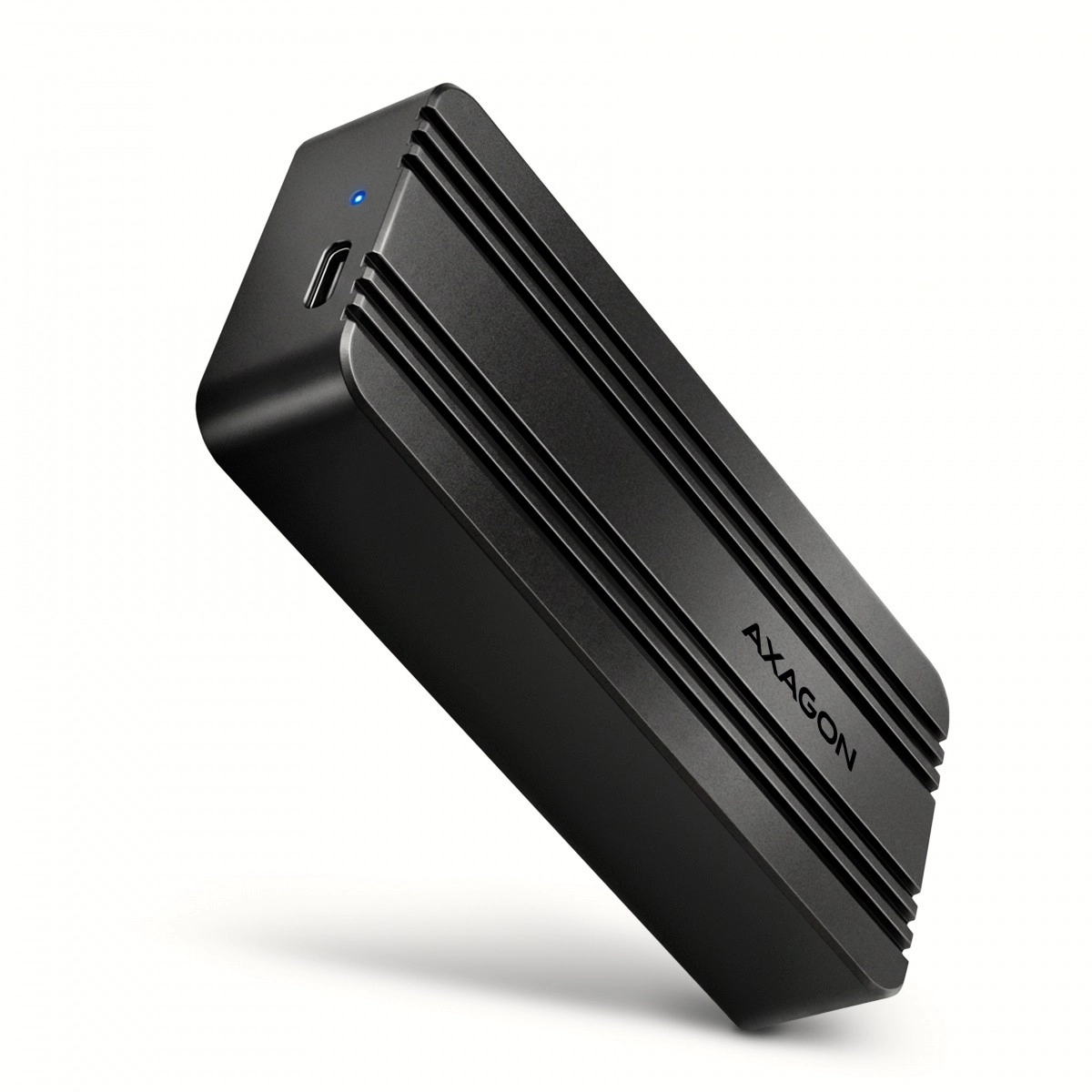 Levně Axagon EEM2-40G Armored externí hliníkový box USB4 pro M.2 NVMe SSD 40 Gb/s