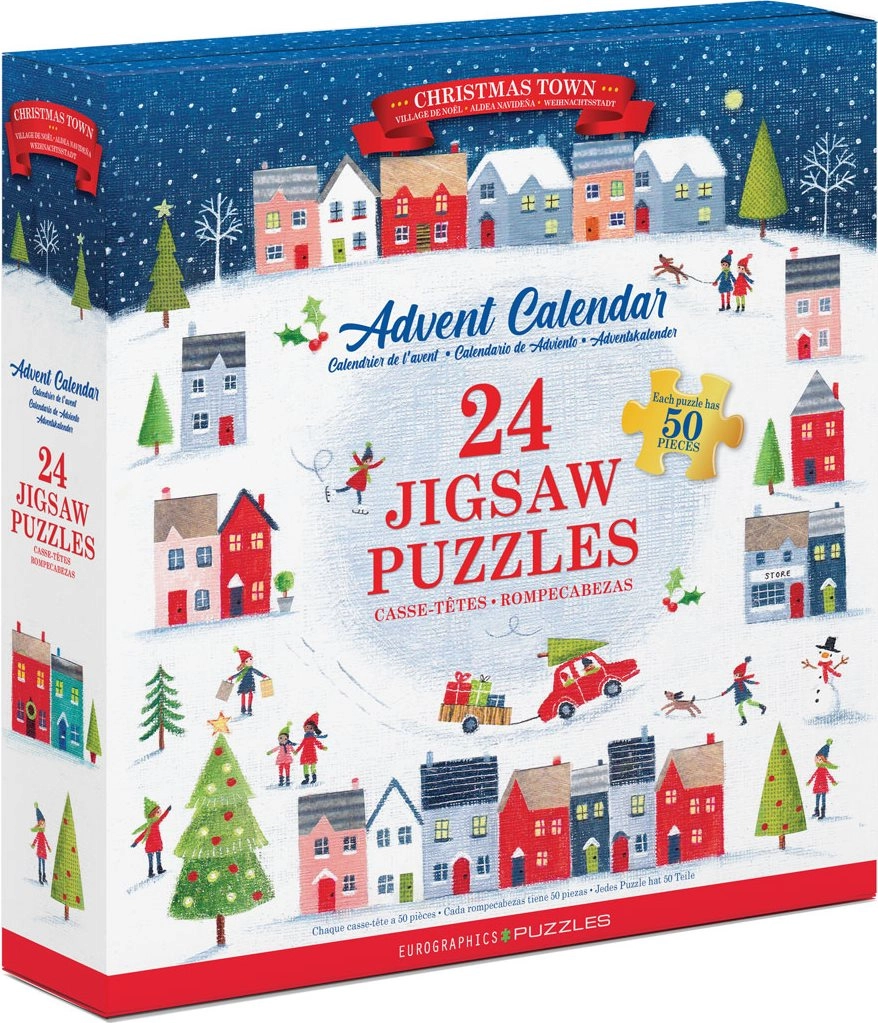 Levně EUROGRAPHICS Puzzle Vánoční zvířátka 24x50 dílků